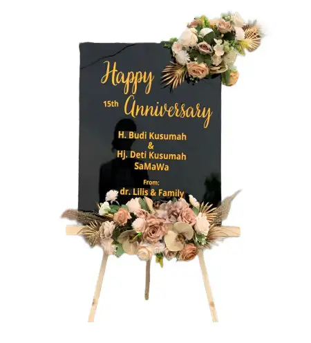 Papan Bunga Akrilik Ciampea Udik