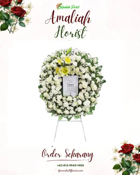 Krans Bunga Duka Ciampea Udik